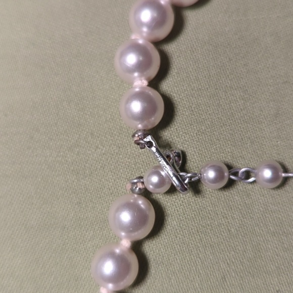 Vintage Japanese faux pearl choker - Picture 3 of 3